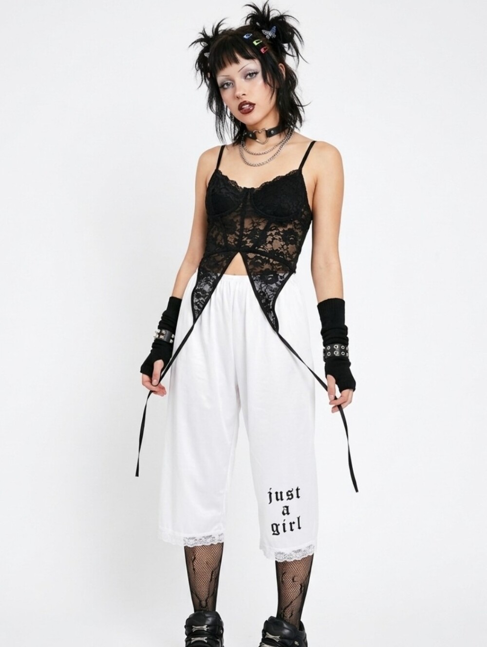 White Lace Bloomers